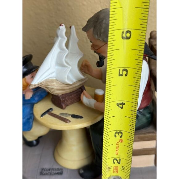 The Shipmaker — Norman Rockwell Collectors Club, 1982 - Picture 8 of 12